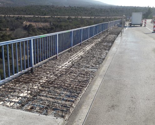 Recovery of the bridge Bijela on the state road D27 